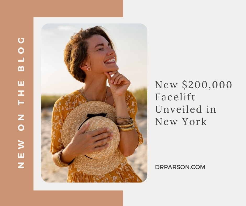 New $200,000 Facelift Unveiled in New York | Dr. Shaun Parson