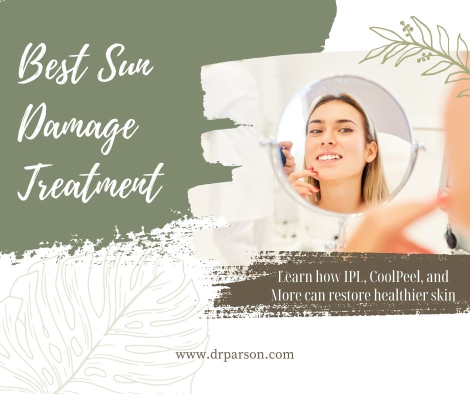 Patient receiving IPL photofacial treatment in Scottsdale