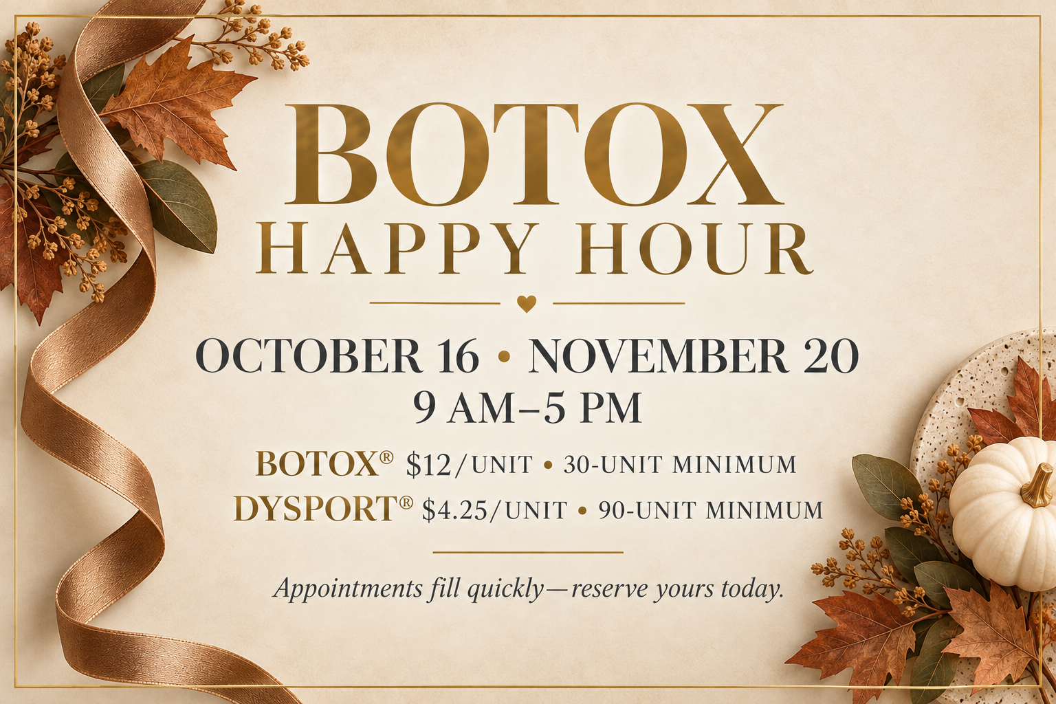 Botox Happy Hour Scottsdale | Dr. Shaun Parson